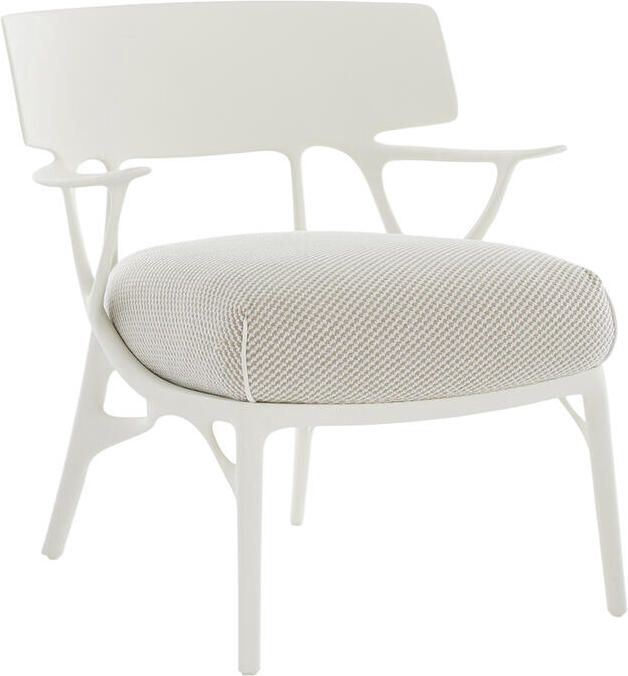 Kartell A.I. Tuinstoel Wit Beige