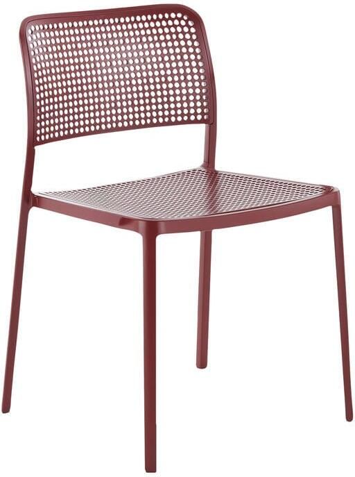 Kartell Audrey Eetkamerstoel Burgundy