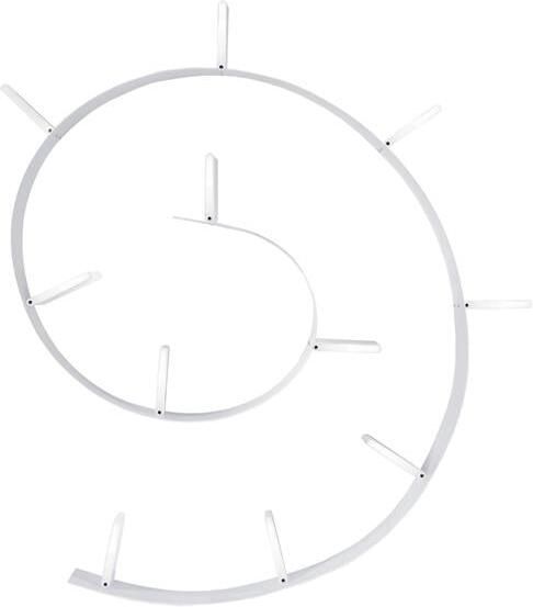 Kartell Bookworm wandplank 11 boeksteunen Wit - Foto 2