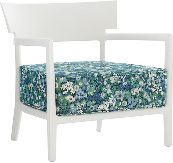 Kartell Cara Mat Liberty Tuinstoel Floral Blauw