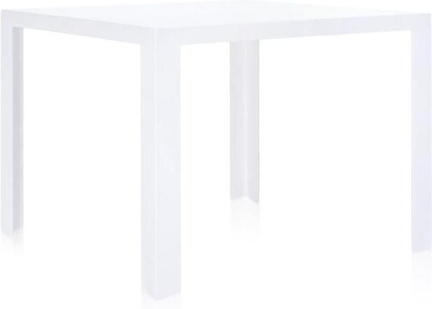 Kartell Invisible Eettafel 100 x 100 cm Wit