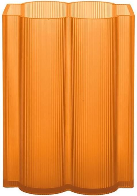 Kartell Okra Vaas H 24 cm Oranje