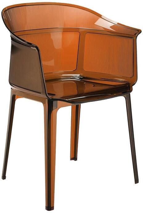 Kartell Papyrus Eetkamerstoel Amber