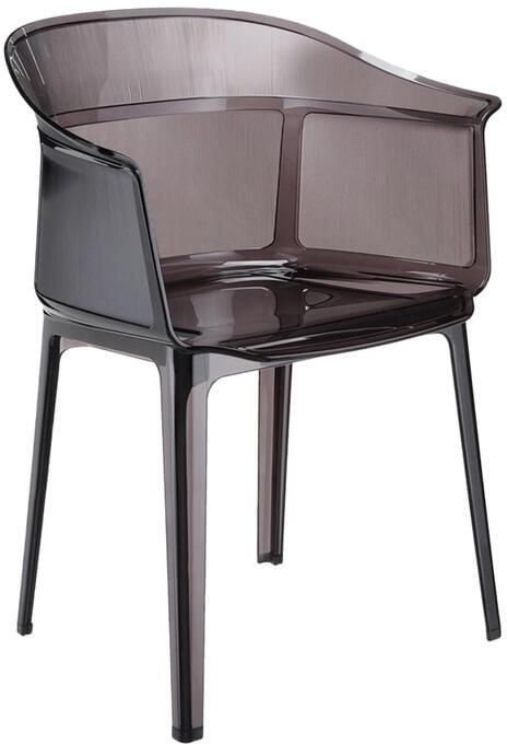 Kartell Papyrus Eetkamerstoel Smoke Brown