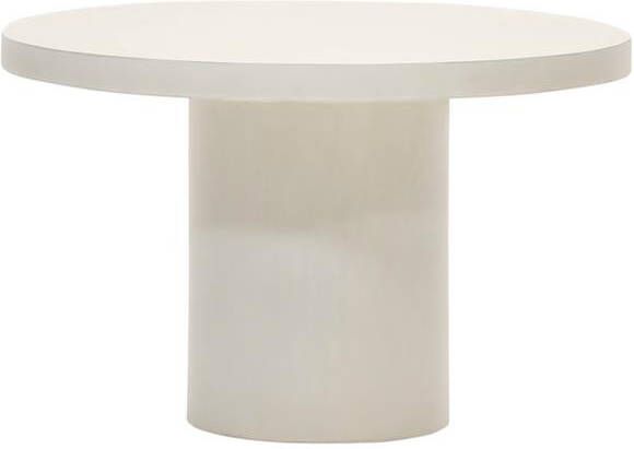 Kave Home Aiguablava ronde tafel in wit cement Ø 120 cm - Foto 2