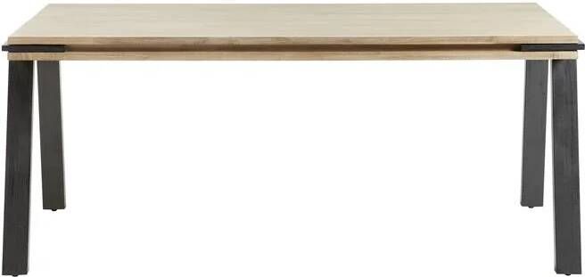 Kave Home " Disset Eettafel 160 x 90 cm Bruin " - Foto 3