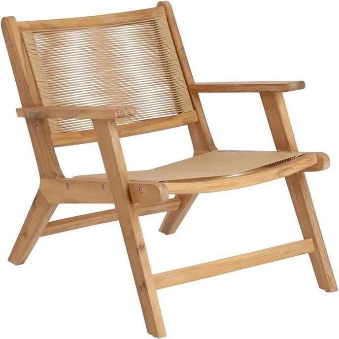 Kave Home Geralda fauteuil in acaciahout met natuurlijke afwerking fsc 100% - Foto 2