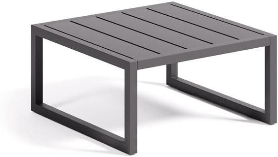 Kave Home Comova bijzettafel voor buiten in zwart aluminium 60 x 60 cm - Foto 3
