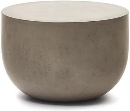 Kave Home Ronde salontafel Garbet in cement Ø 60 cm - Foto 2