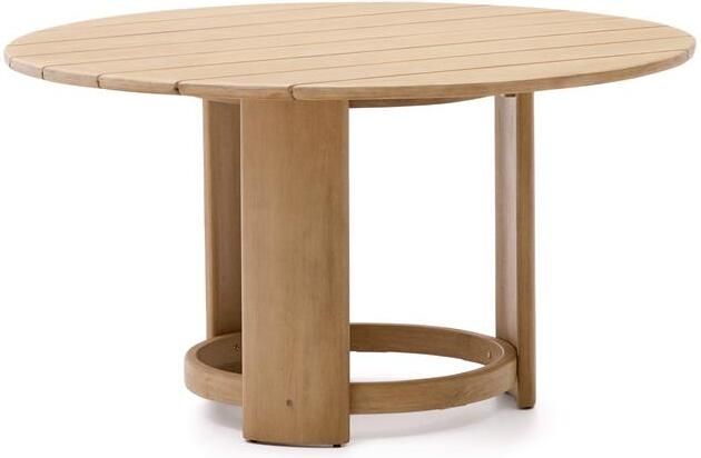 Kave Home Ronde tafel Xoriguer van FSC 100% massief eucalyptushout
