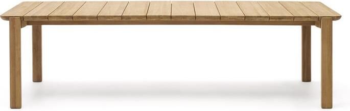 Kave Home Tafel Icaro van FSC 100% massief teakhout 220 x 102 cm - Foto 2