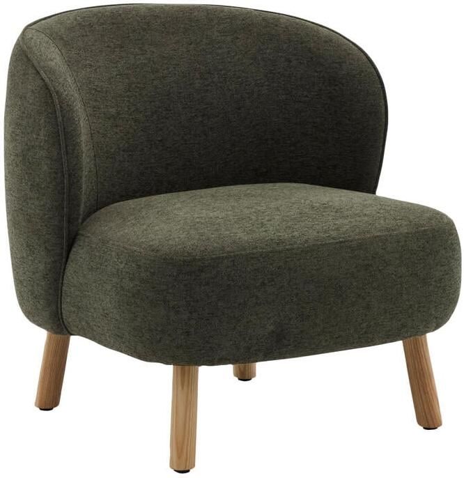 Kave Home Ulit Fauteuil Chenille Groen