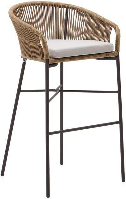 Kave Home Yanet touwkruk in beige 80 cm hoog - Foto 2