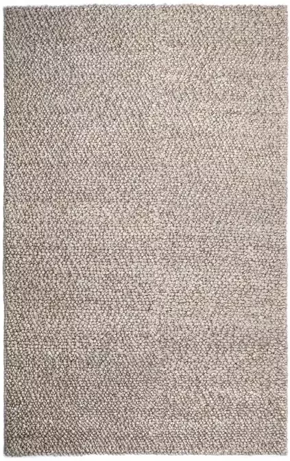 Kave Home Lubrin wollen tapijt grijs 200 x 300 cm