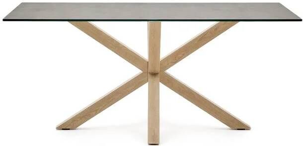 Kave Home New Argo tafel 160x90 high tech porselein Iron Moss - Foto 4