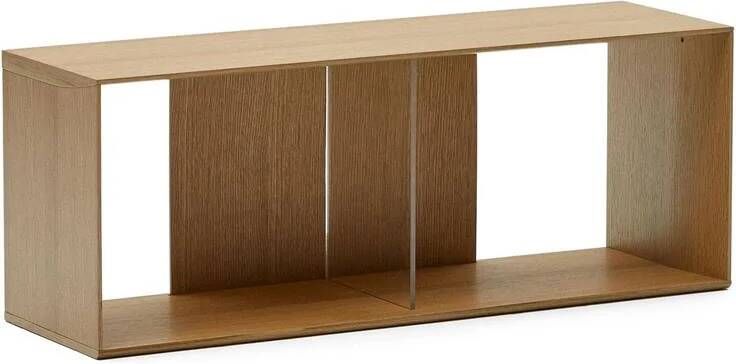 Kave Home Modulair Wandrek Litto Eiken 38 x 101cm Naturel - Foto 3