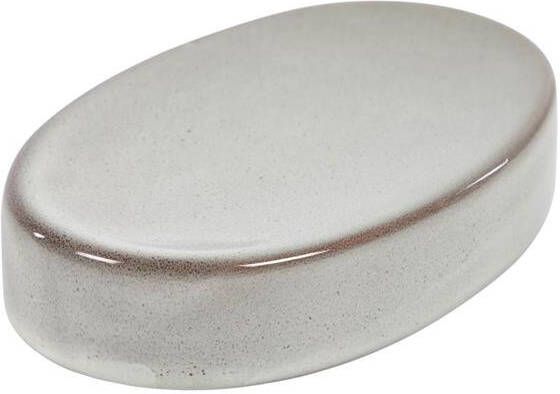 Kave Home Zeepbakje Chavela van grijze keramiek