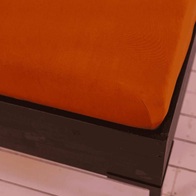 KAYORI Hoeslaken Doublejersey (hoekhoogte 40 cm ) Leather B 80 90 100 x L 200 220 cm 1-persoons Anti-allergisch Strijkvrij Geschikt voor Standaard Matras Boxspring Matras + Topper Waterbed KAY007242-B 80 90 100 x L 200 220 cm