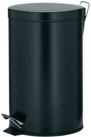 Kela Afvalemmer Kilian RVS zwart 12 L