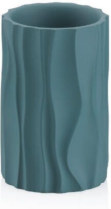 Kela Badkamer Drinkbeker Polyresin Teal Blauw | Merida