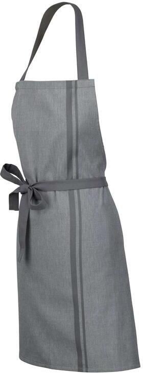 Kela Kookschort Keukenschort Set van 2 Stuks Katoen Donker Grijs met St