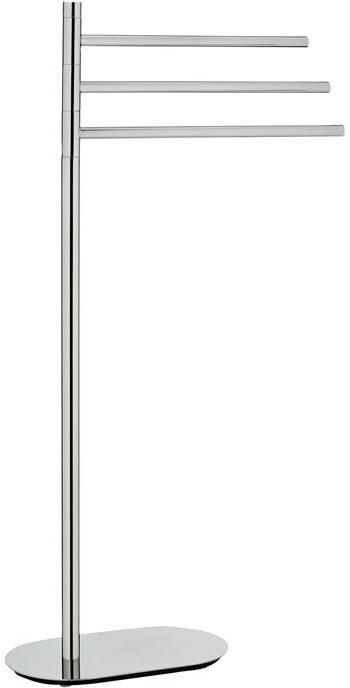 Kela Lucido Handdoekstandaard Zilver