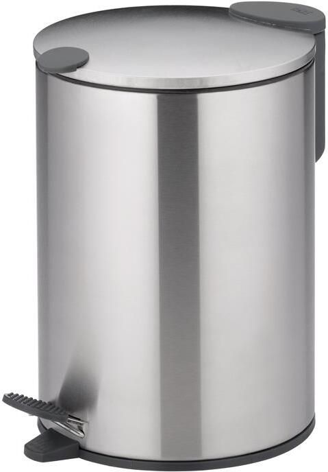 Kela Mats Pedaalemmer 3 Liter Zilver