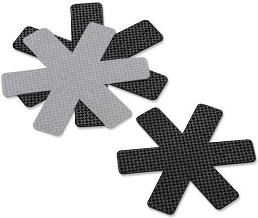 Kela Panbeschermers set van 3 zwart | Amparo