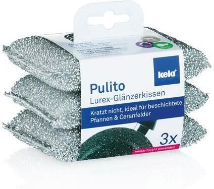 Kela Schoonmaakspons set van 3 | Pulito