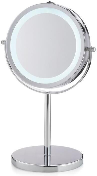 Kela Spiegel met Verlichting Draaibaar Ø 13 cm | Tio