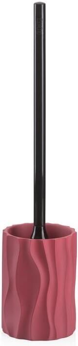 Kela Toiletborstel met Houder Polyresin Frambozen Rood | Merida