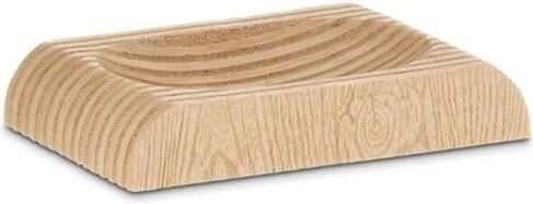 Kela Zeepschaal met Hout Effect Beige | Kaiu