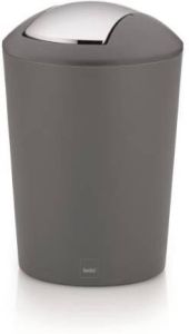 Kela Marta Afvalemmer Swing 5 liter Grijs