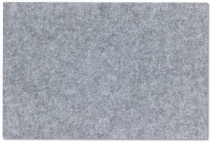 Kela Set van 4 Placemat Licht Grijs | Alia