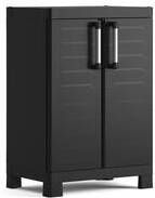 Keter Detroit lage opbergkast 2 planken 65x45x97cm Zwart - Foto 3