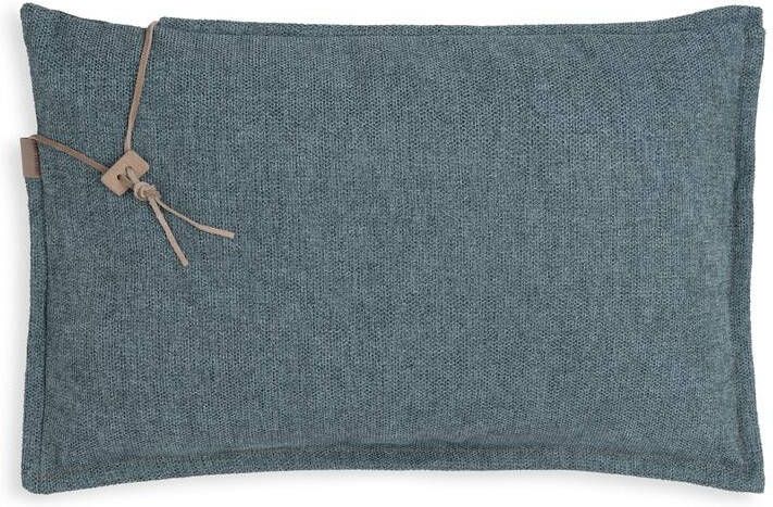 Knit Factory Imre Sierkussen Jeans 60x40 cm