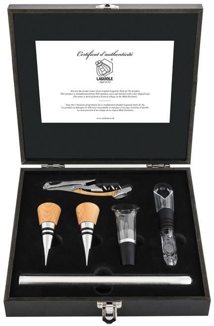 Laguiole Style de Vie Luxury Line Kurkentrekker met Accessoires