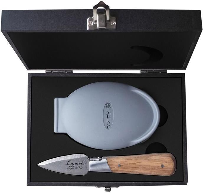 Laguiole Style de Vie Oesterset Grijs