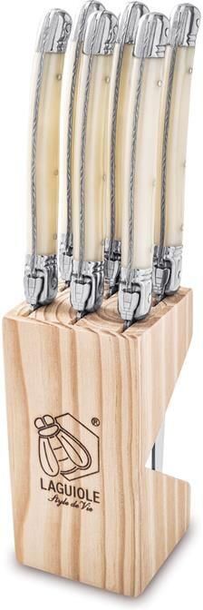 Laguiole Style de Vie Premium Line Steakmessenset 6 st.