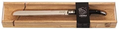Laguiole Style de Vie Stokbroodplank met Broodmes Zwart