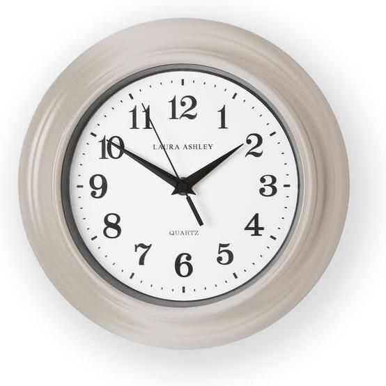 Laura Ashley Newgale Klok Cijfers 26x26cm Beige