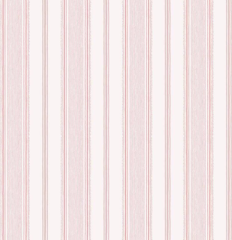 Laura Ashley Vliesbehang | Heacham Stripe Blush Roze 10mx52cm
