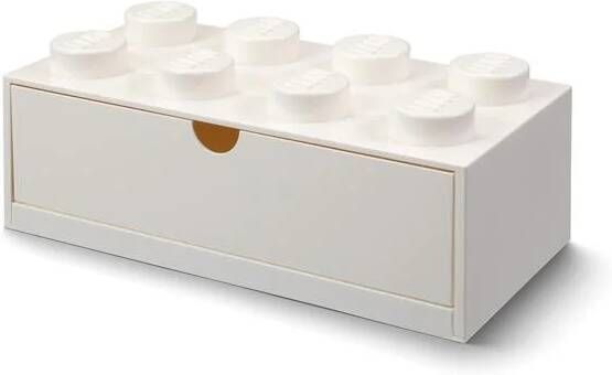 LEGO Brick 8 Opbergbox Met Lade Wit - Foto 1