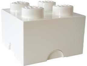 LEGO Brick 4 Opbergbox Wit