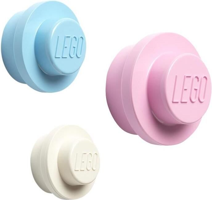LEGO Wandhaak Set van 3 Stuks Polypropyleen Multicolor - Foto 2