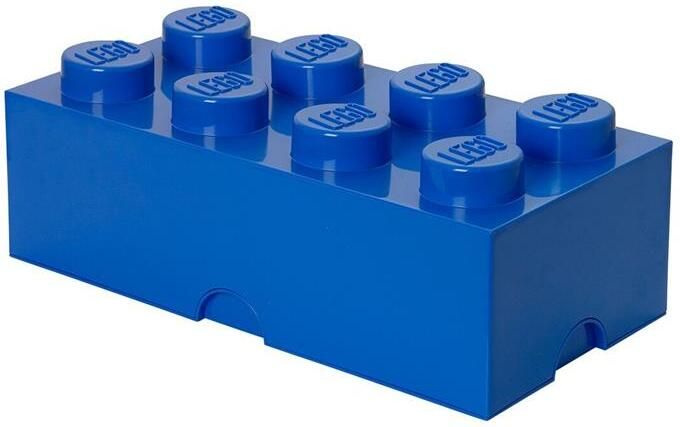 LEGO Opbergbox Brick 8 Blauw