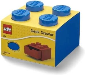 LEGO Set van 2 Bureaulade Brick 4 Blauw