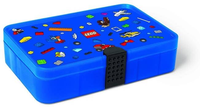 LEGO Set van 4 Sorteerkoffer Iconic Blauw