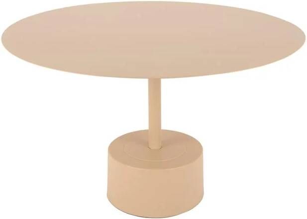 Leitmotiv Bijzettafel Nowa Low Bruin 55x55x35cm Modern
