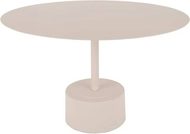 Leitmotiv Bijzettafel Nowa Low Grijs 55x55x35cm Modern